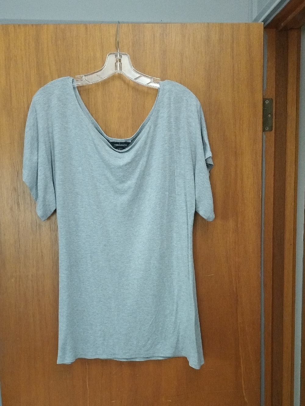 Classic Grey Women's Scoop Neck Top